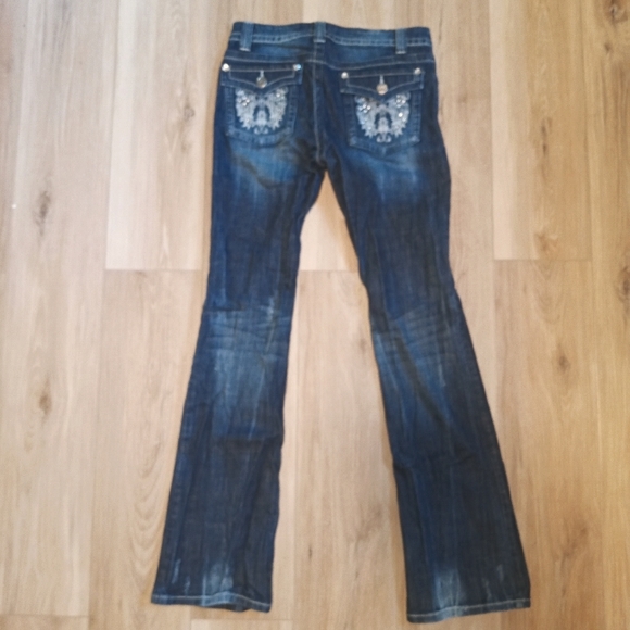 Women's Harley Davidson Boot Cut Jeans size 4 - Picture 1 of 4